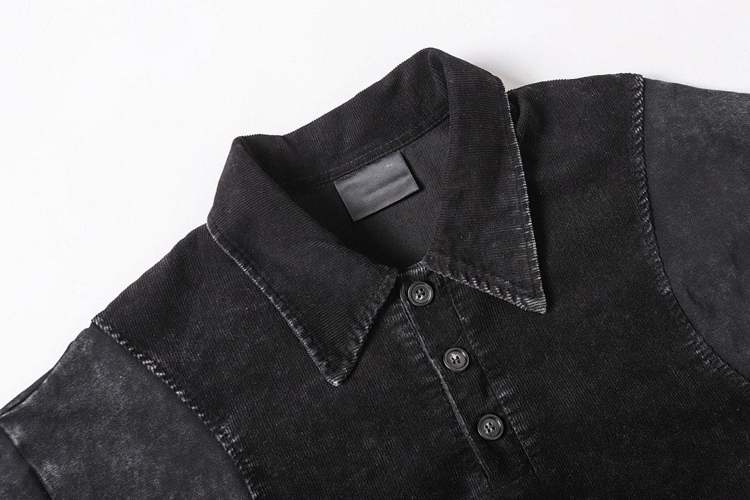 Panel Stitch Cotton T-Shirt - Drenn