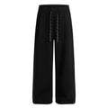 Drawstring Wide Leg Relaxed Sweatpants - Drenn