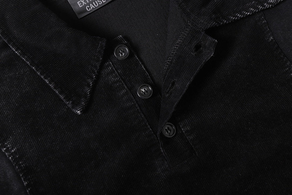 Panel Stitch Cotton T-Shirt - Drenn
