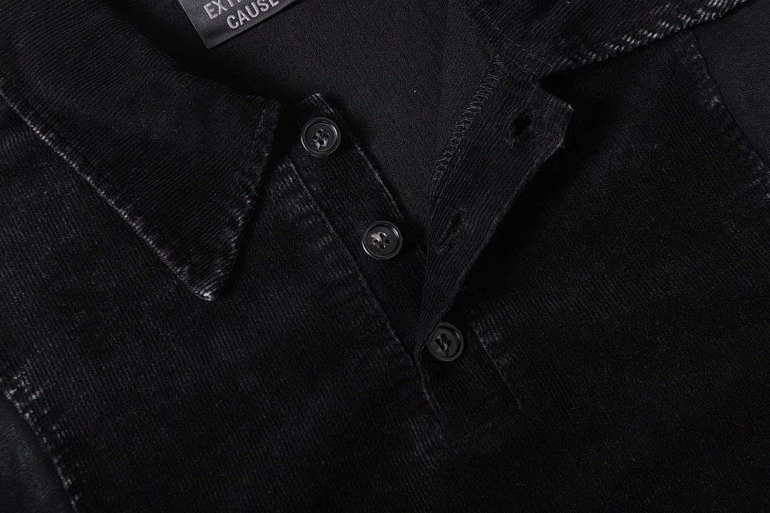 Panel Stitch Cotton T-Shirt - Drenn