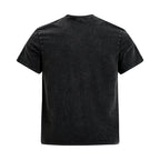 Vintage Acid Wash Number 05 Football T-Shirt - Drenn