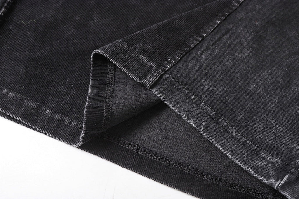 Panel Stitch Cotton T-Shirt - Drenn