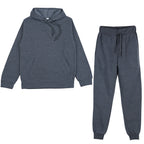 Men’s Oversized Tracksuit Set – Hooded Sweatshirt and Jogger Pants