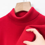 Men’s Slim Fit Turtleneck Sweater | Anti-Pilling Knitted Winter Pullover