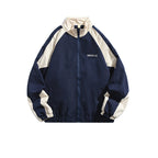 Men's Color Block Streetwear Varsity Jacket