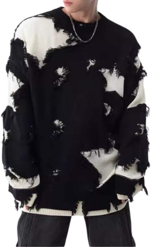 Men's Oversized Gothic Sweater