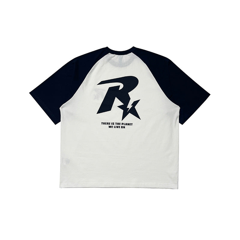 Retro R‑Star Raglan T‑Shirt