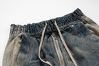 Wide Leg Multi-Pocket Loose Fit Straight Jeans