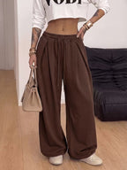 Women's Loose-fit  Wide-leg Pants