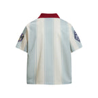 Retro Striped Football Club Jersey T-Shirt - Drenn