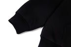 Detachable Hair Clip Decoration Zip Up Hoodie - Drenn