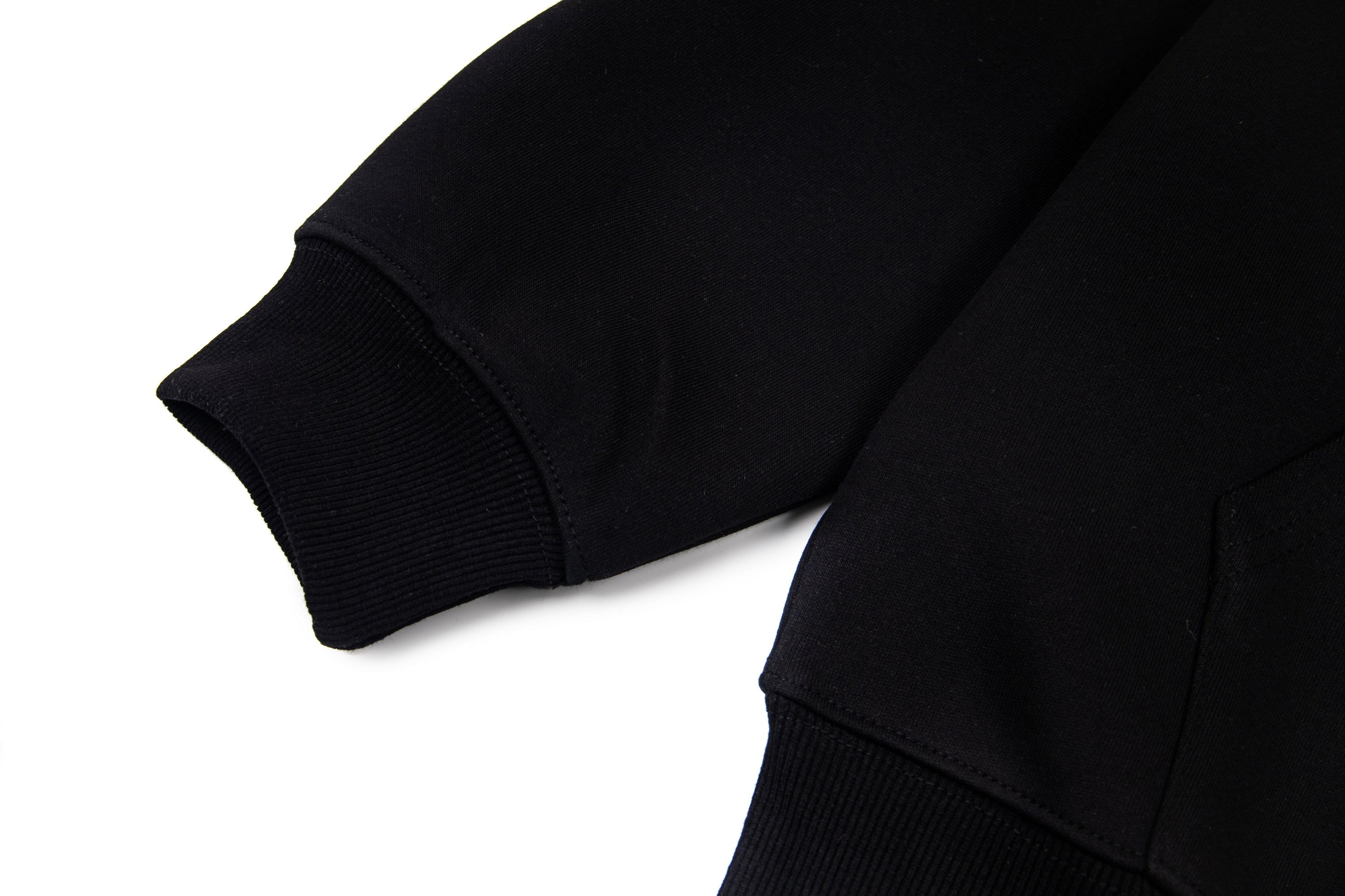 Detachable Hair Clip Decoration Zip Up Hoodie - Drenn