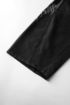 Graphic Wide-Leg Street Pants - Drenn