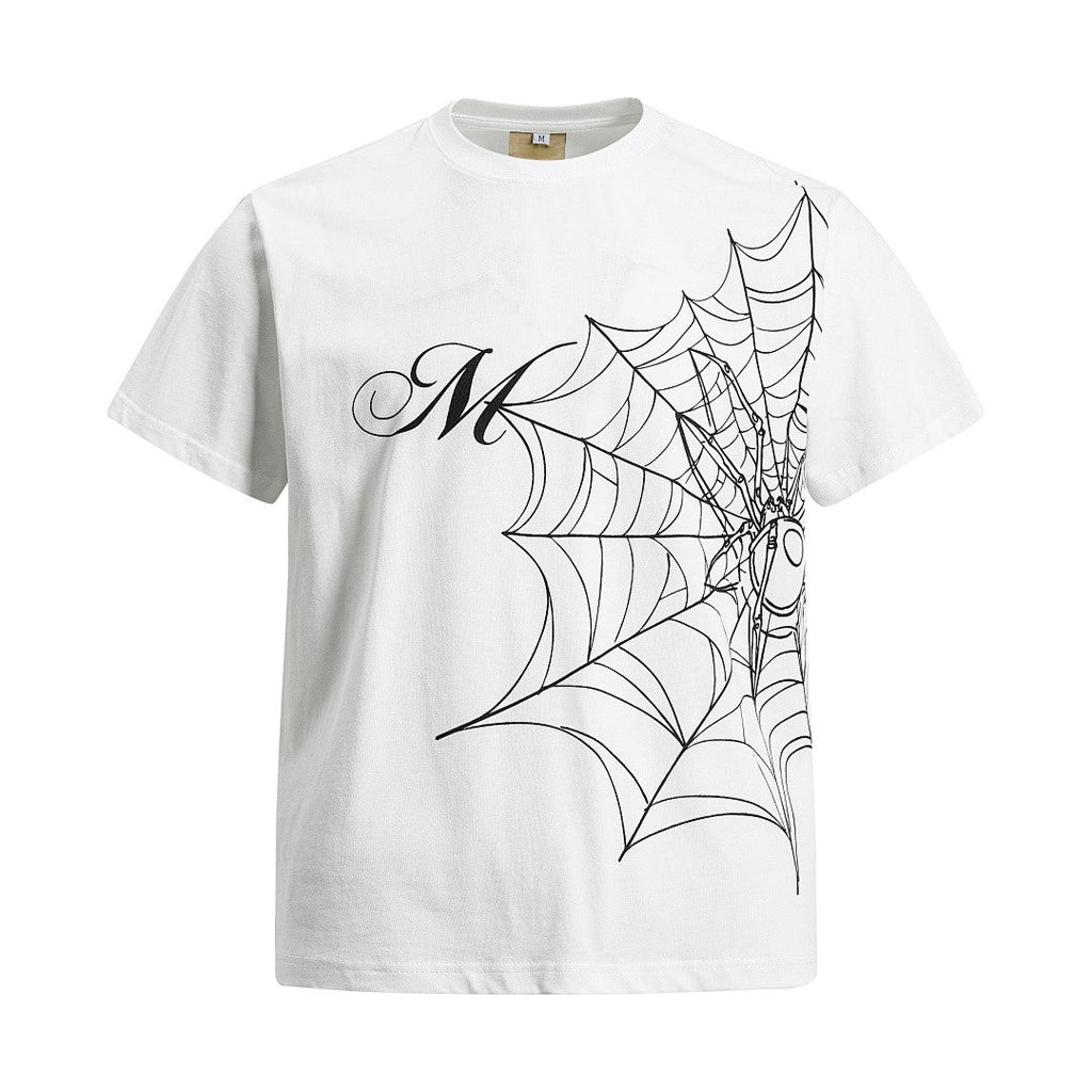 Spider Web Graphic T-Shirt - Drenn