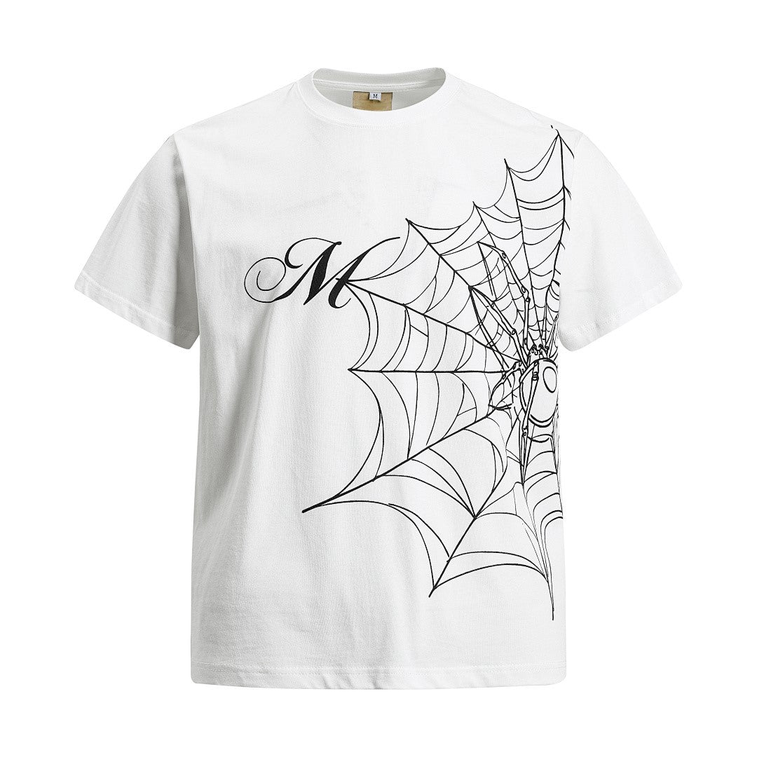 Spider Web Graphic T-Shirt - Drenn