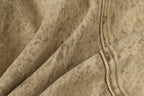 Distressed Raw-Edge Panel Sculpted Wide-Leg Jeans - Drenn
