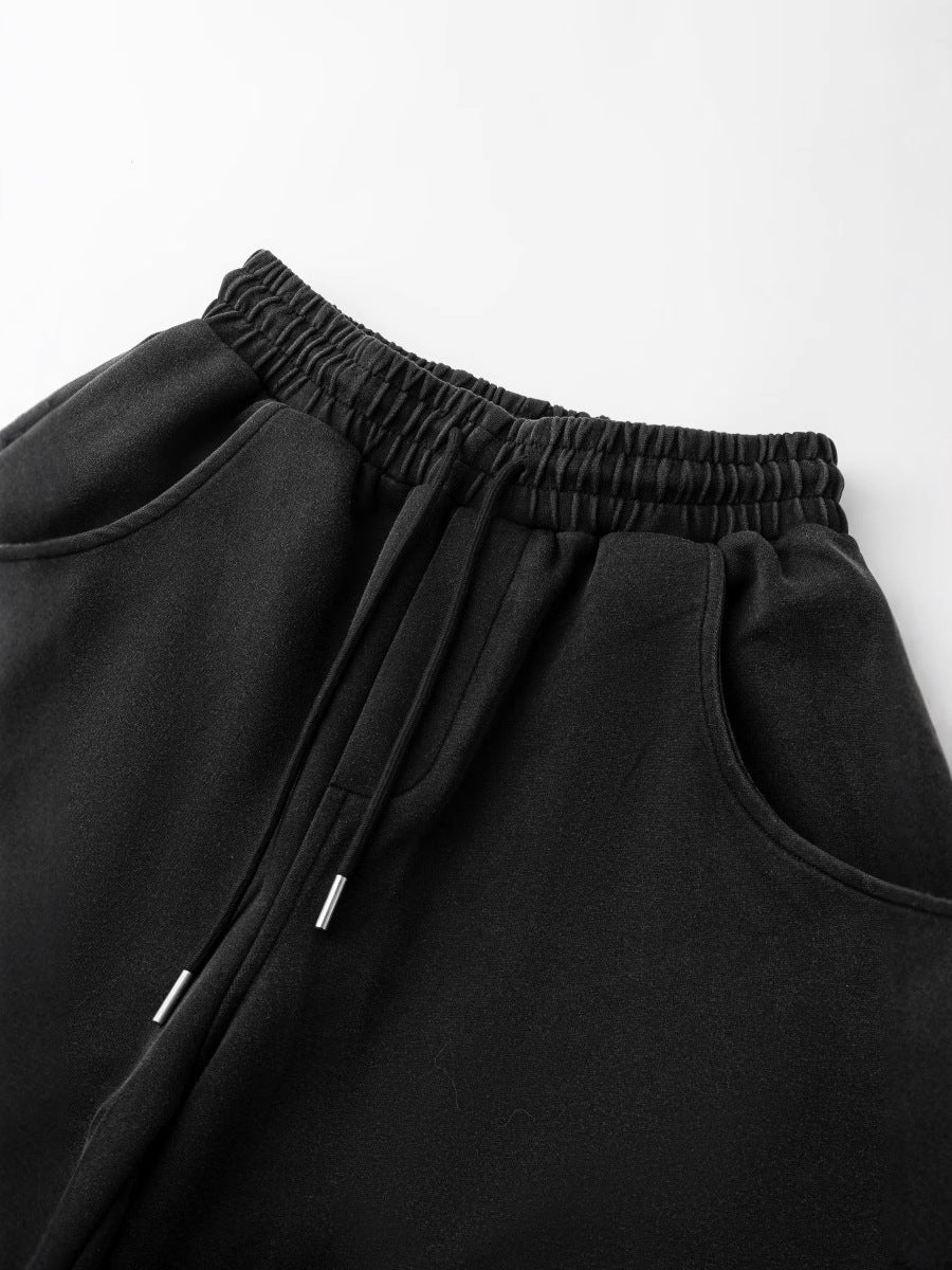 Graphic Wide-Leg Street Pants - Drenn