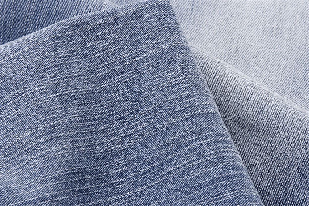 Vintage Washed Patchwork Distressed Scimitar Jeans - Drenn