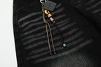 Vintage Embroidered Cross Washed Scimitar Jeans - Drenn