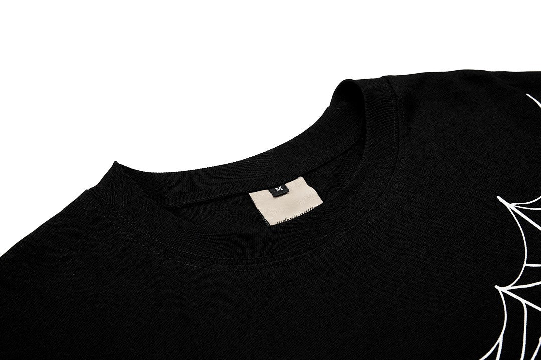 Spider Web Graphic T-Shirt - Drenn