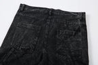 High Street Functional Structured Design Tie-Dye Baggy Jeans - Drenn