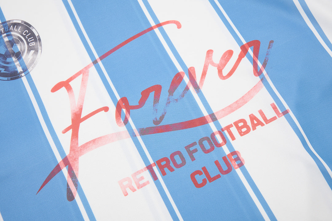 Retro Striped Football Club Jersey T-Shirt - Drenn