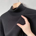Men’s Slim Fit Turtleneck Sweater | Anti-Pilling Knitted Winter Pullover