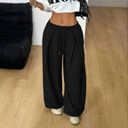 Women's Loose-fit  Wide-leg Pants