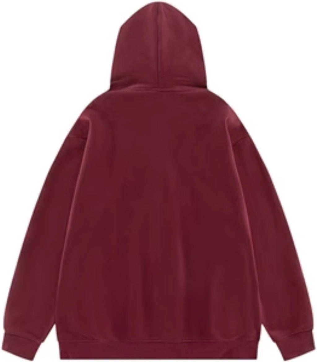 Unisex Star Graphic Gothic Hoodie