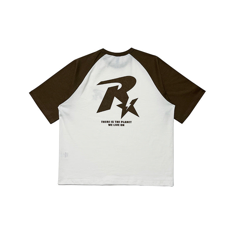 Retro R‑Star Raglan T‑Shirt