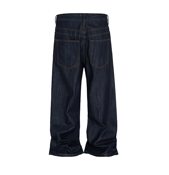 Scimitar 3D Baggy Original Denim Straight Jeans - Drenn