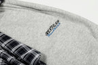 Street Detachable Plaid Waistband Machete Casual Pants - Drenn