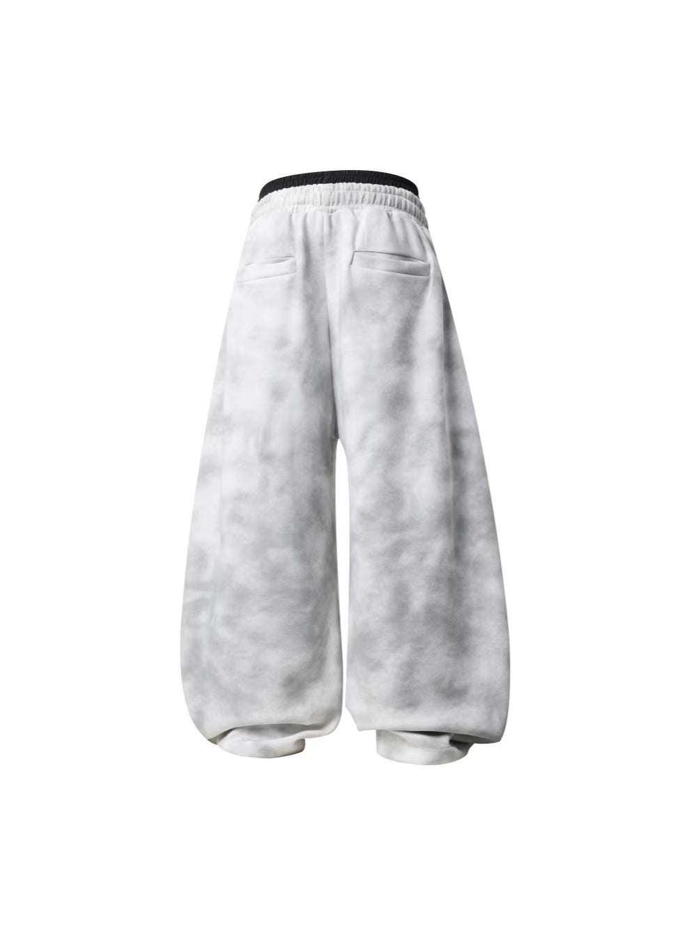 Double Waist Washed Side Stripe Sweatpants - Drenn