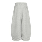 Retro Contrast Panel Drawstring Sweatpants - Drenn