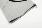 Retro Contrast Panel Drawstring Sweatpants - Drenn