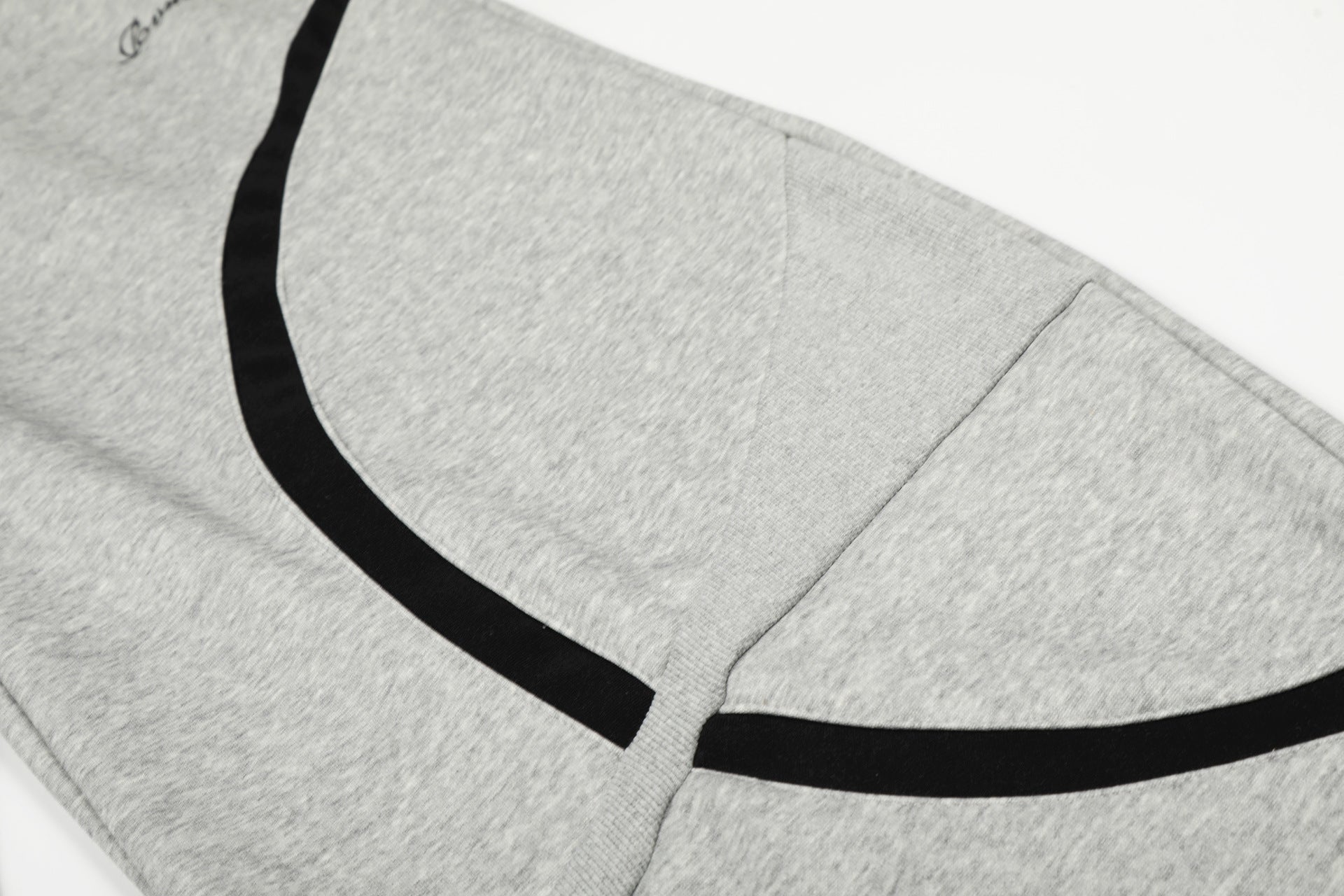 Retro Contrast Panel Drawstring Sweatpants - Drenn