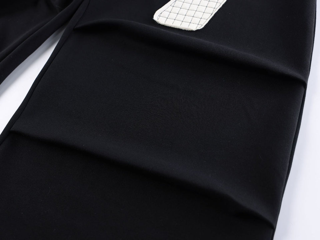 Double-Waisted Ruched Sweatpants - Drenn