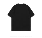 Retro Patchwork Short‑Sleeve T‑Shirt