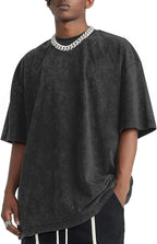 Men's Vintage Acid-Wash Graphic T-Shirt