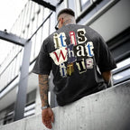 Men's Vintage Acid-Wash Graphic T-Shirt