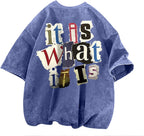Men's Vintage Acid-Wash Graphic T-Shirt
