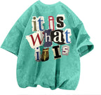 Men's Vintage Acid-Wash Graphic T-Shirt