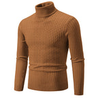 Men’s Slim Fit Turtleneck Sweater – Warm Anti-Pilling Winter Pullover