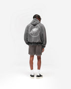 Drenn Vintage Grey Philadelphia Eagles Graphic Hoodie