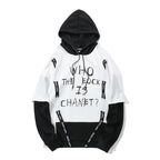 Men’s Oversized Graffiti Hoodie