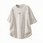 Men's Structured Textured Panel T-Shirt