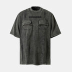Retro Utility Pocket Washed T-Shirt