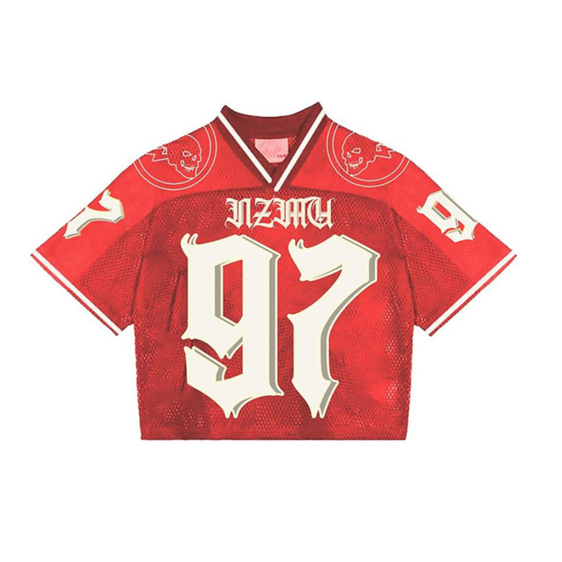 Odważny t-shirt z grafiką o wyrazistym, nieustraszonym charakterze