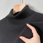 Men’s Slim Fit Turtleneck Sweater | Anti-Pilling Knitted Winter Pullover