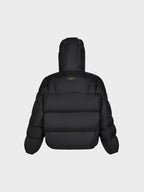 Quilted Puffer Jacket with Removable Hood